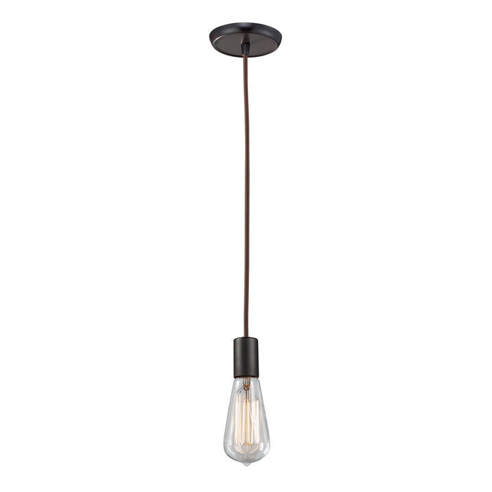 ELK Home - 60046-1 - One Light Mini Pendant - Menlow Park - Oiled Bronze