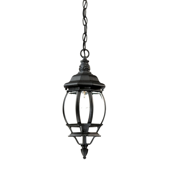 Acclaim Lighting - 5056BK - One Light Outdoor Hanging Lantern - Chateau - Matte Black