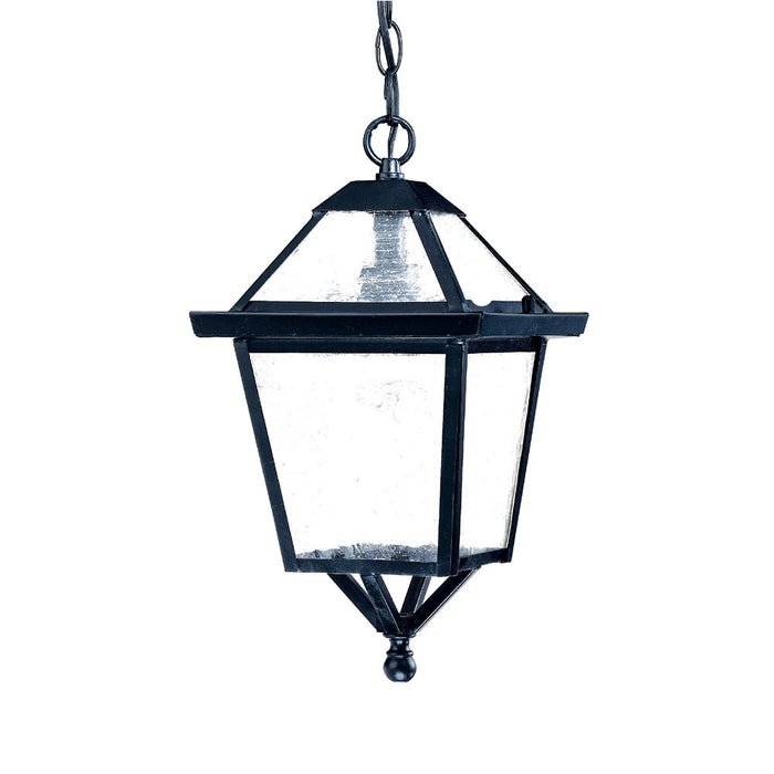 Acclaim Lighting - 7616BK - One Light Outdoor Hanging Lantern - Bay Street - Matte Black