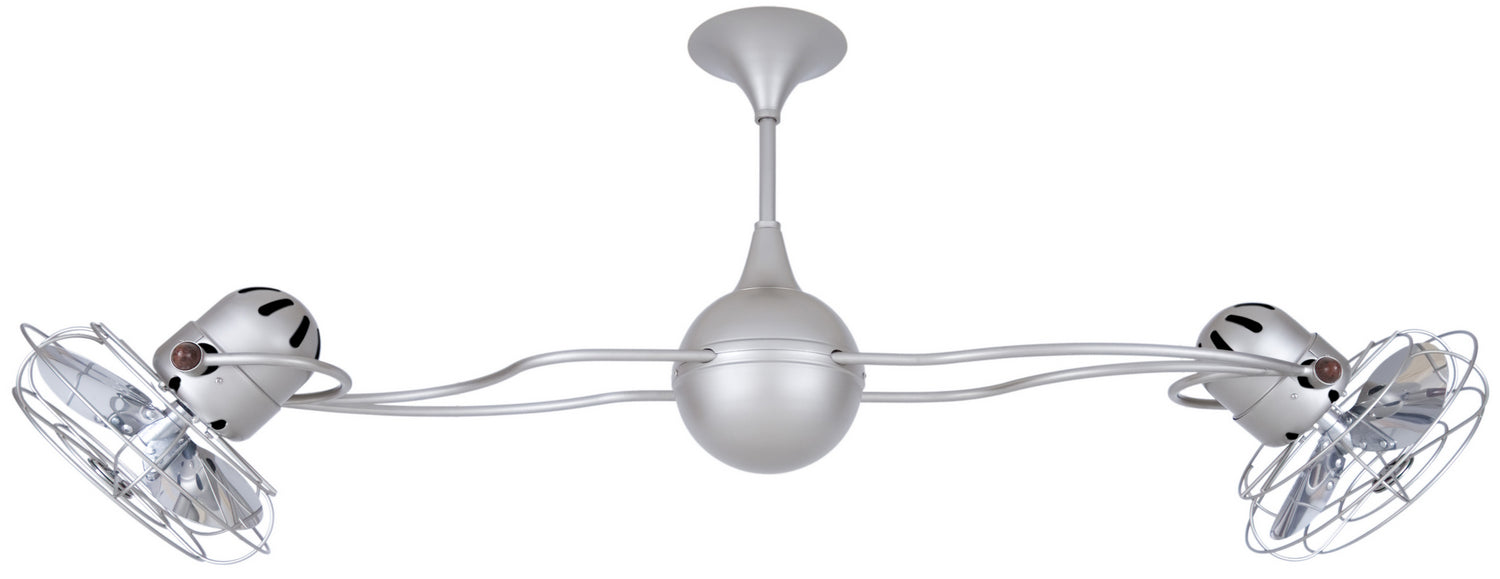 Ceiling Fan from the Italo Ventania collection in Brushed Nickel finish