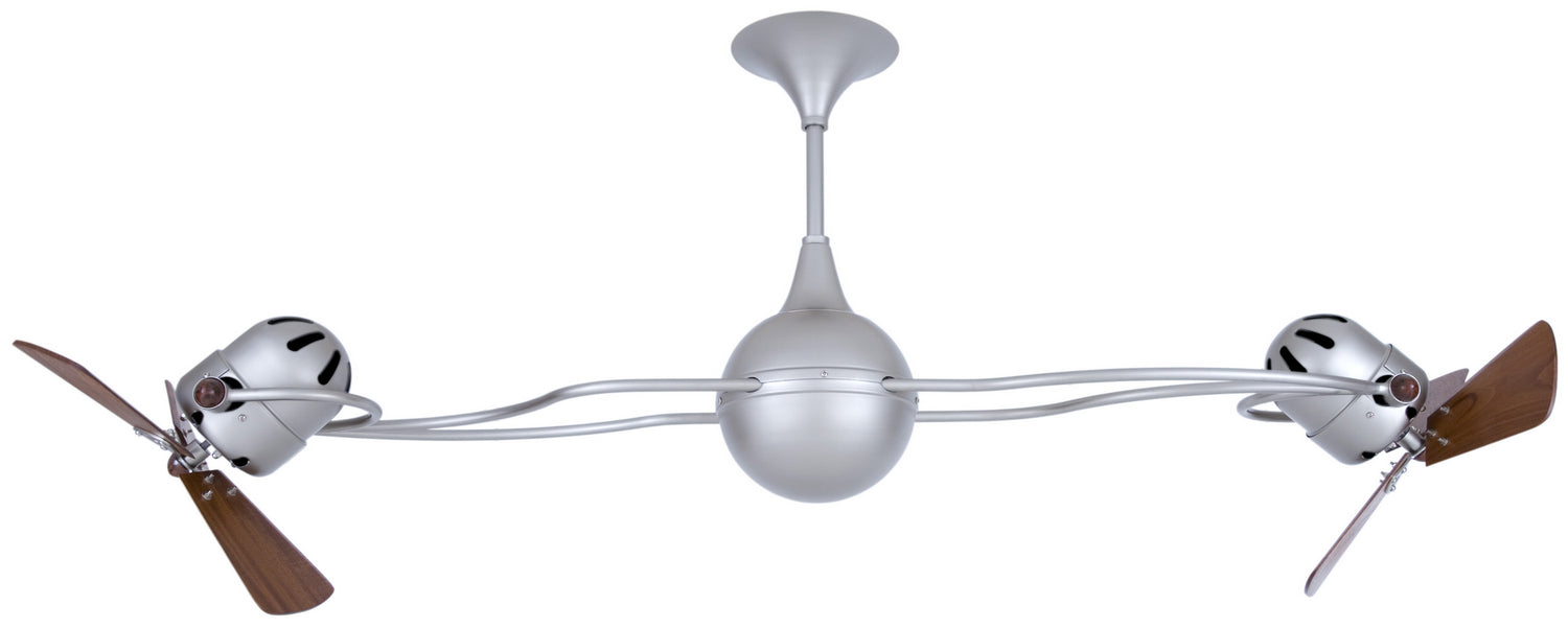 Ceiling Fan from the Italo Ventania collection in Brushed Nickel finish