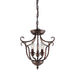 Millennium - 1323-RBZ - Three Light Pendant - Fulton - Rubbed Bronze