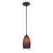 Access - 28012-1C-ORB/BRST - One Light Pendant - Champagne - Oil Rubbed Bronze