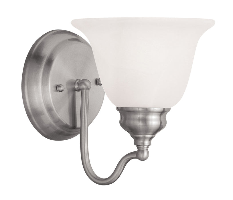 Livex Lighting - 1351-91 - One Light Bath Vanity - Essex - Brushed Nickel