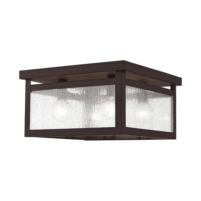 Four Light Ceiling Mount from the Milford collection in Bronze finish