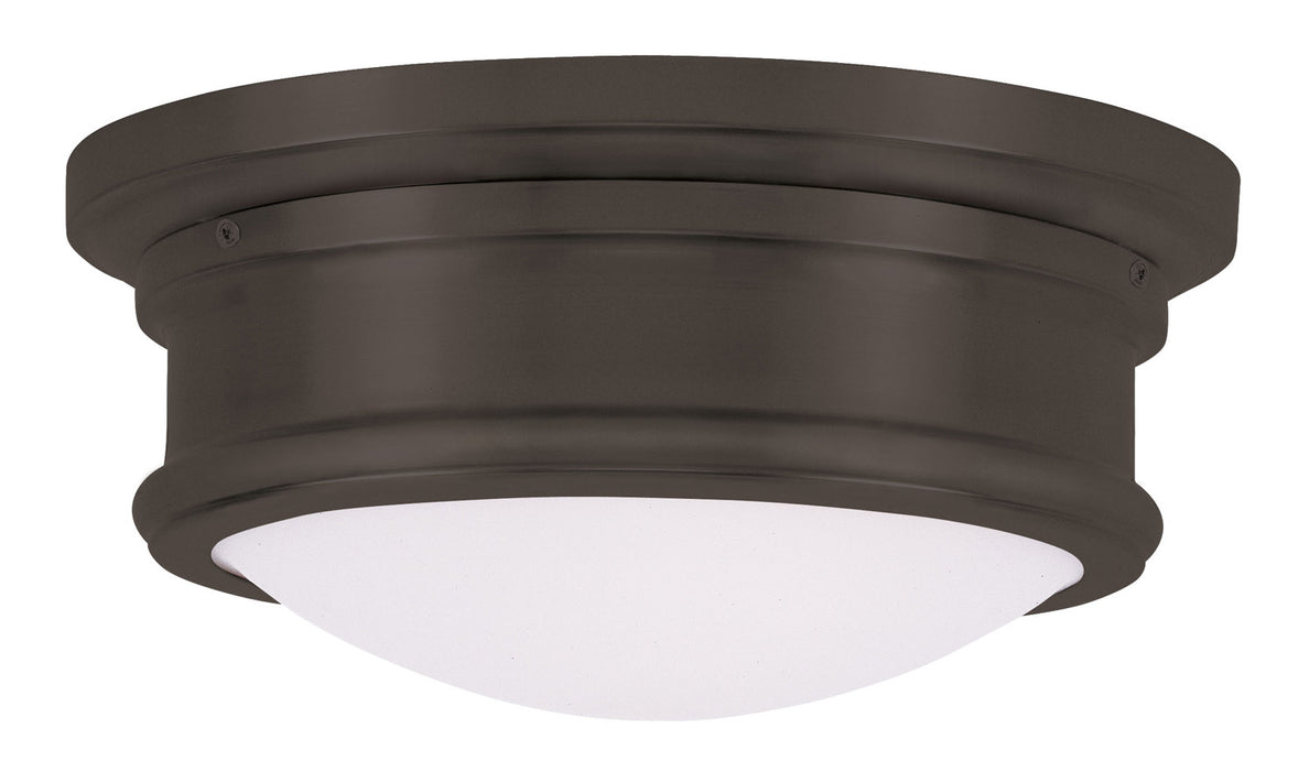 Livex Lighting - 7341-07 - Two Light Ceiling Mount - Astor - Bronze