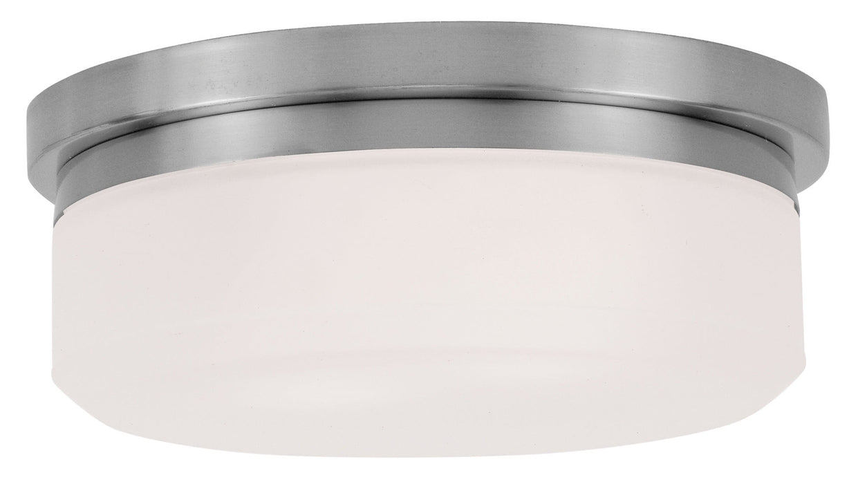 Livex Lighting - 7391-91 - Two Light Wall Sconce/Ceiling Mount - Stratus - Brushed Nickel