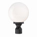 Acclaim Lighting - 5267BK/WH - One Light Outdoor Post Mount - Havana - Matte Black