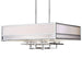 Forte - 7035-08-05 - Eight Light Pendant - Chrome