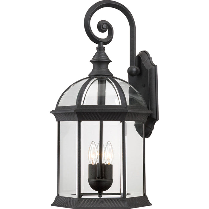 Nuvo Lighting - 60-4969 - Three Light Outdoor Wall Lantern - Boxwood - Textured Black