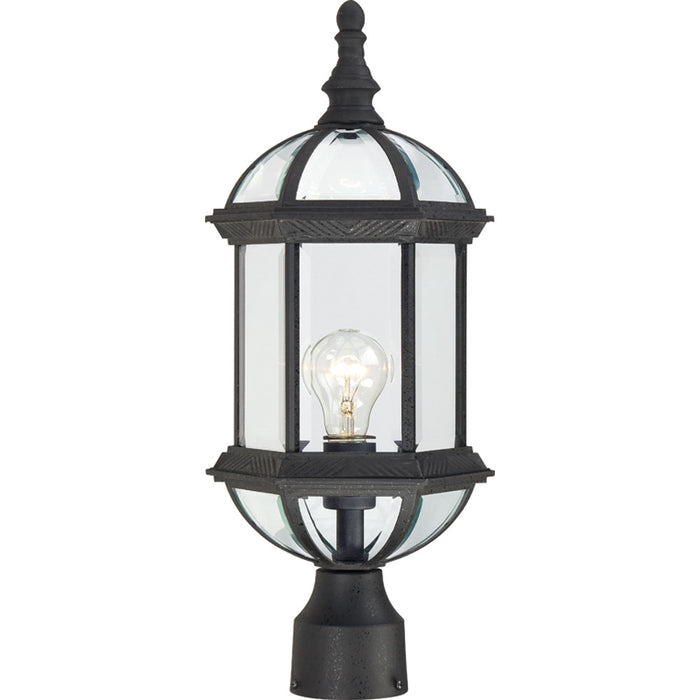 Nuvo Lighting - 60-4976 - One Light Post Lantern - Boxwood - Textured Black