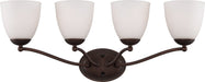 Nuvo Lighting - 60-5134 - Four Light Vanity - Patton - Prairie Bronze