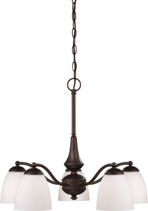 Nuvo Lighting - 60-5143 - Five Light Chandelier - Patton - Prairie Bronze