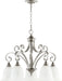 Quorum - 6354-5-64 - Five Light Chandelier - Bryant - Classic Nickel