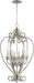 Quorum - 6854-9-64 - Nine Light Entry Pendant - Bryant - Classic Nickel