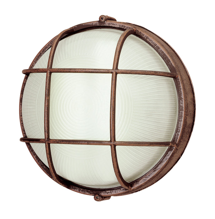 Trans Globe Imports - 41505 RT - One Light Bulkhead - Aria - Rust