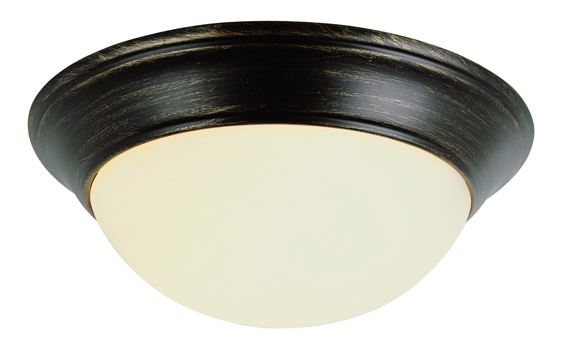 Trans Globe Imports - 57702 ROB - Three Light Flushmount - Athena - Rubbed Oil Bronze