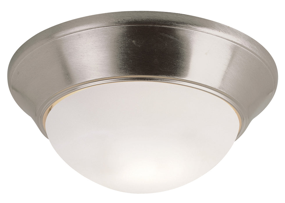 Trans Globe Imports - 57704 BN - Two Light Flushmount - Bolton - Brushed Nickel