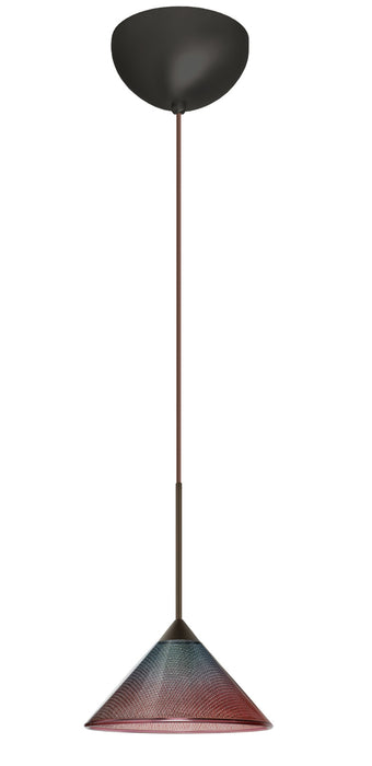 Besa - 1XC-117691-LED-BR - One Light Pendant - Kona - Bronze