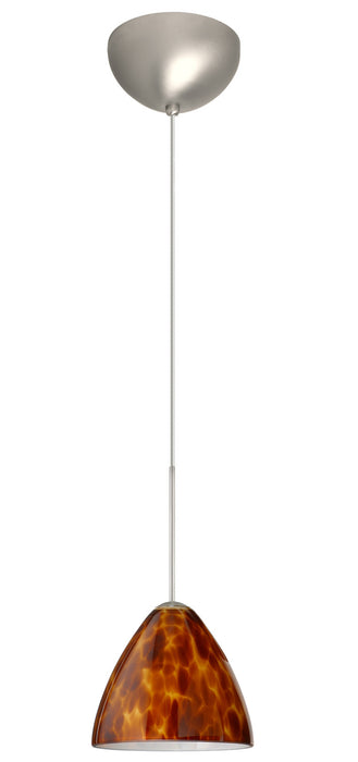 Besa - 1XC-177918-LED-SN - One Light Pendant - Mia - Satin Nickel