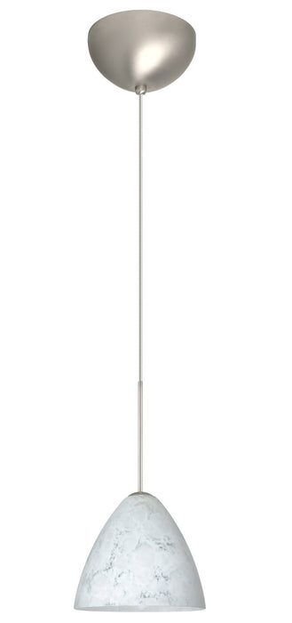 Besa - 1XC-177919-LED-SN - One Light Pendant - Mia - Satin Nickel