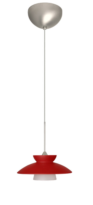 Besa - 1XC-271831-LED-SN - One Light Pendant - Trilo - Satin Nickel