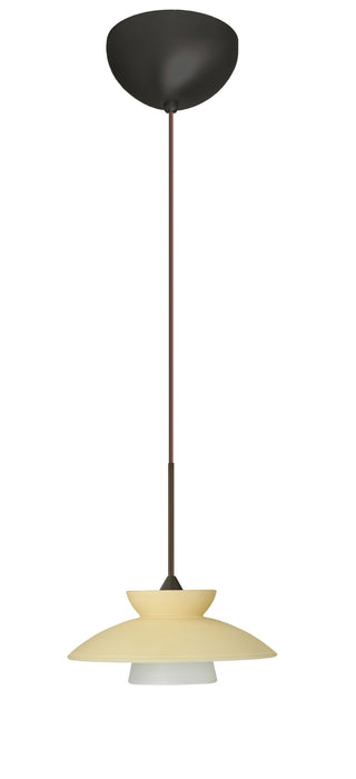 Besa - 1XC-271897-LED-BR - One Light Pendant - Trilo - Bronze