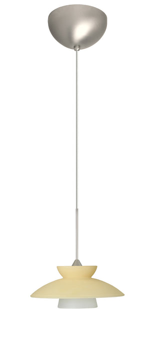 Besa - 1XC-271897-LED-SN - One Light Pendant - Trilo - Satin Nickel