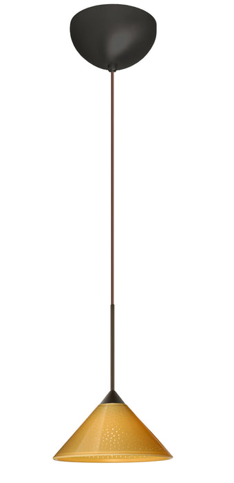 Besa - 1XC-282490-LED-BR - One Light Pendant - Kona - Bronze