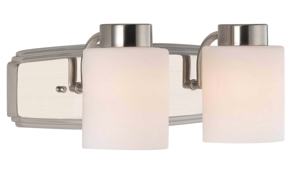 Dolan Designs - 3502-09 - Two Light Bath Bar - Westport - Satin Nickel