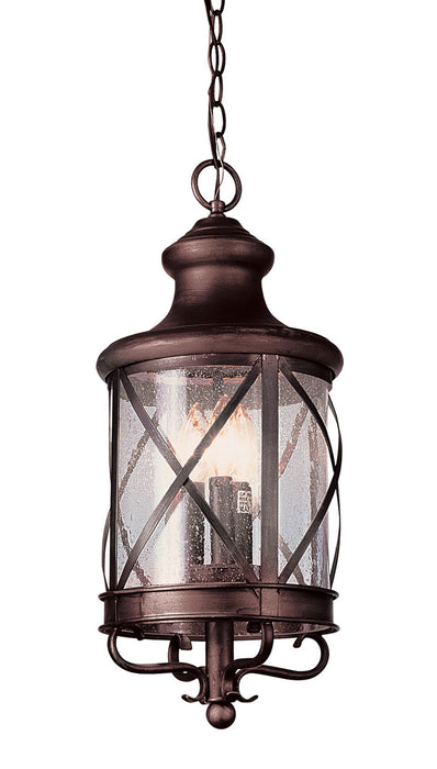 Trans Globe Imports - 5124 ROB - Three Light Hanging Lantern - Chandler - Rubbed Oil Bronze