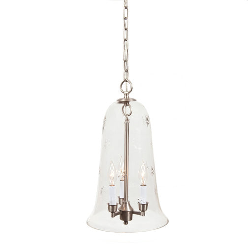 JVI Designs - 1038-17 - Three Light Pendant - Sophia - Pewter