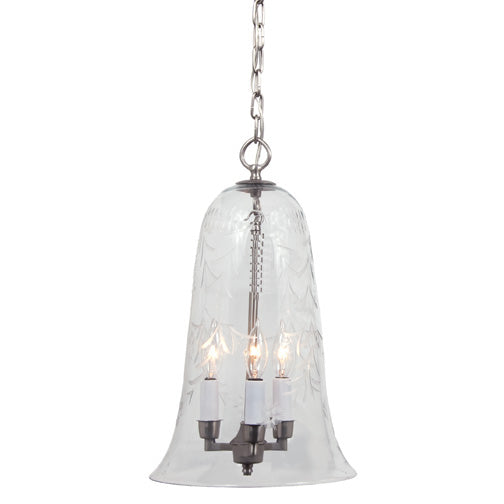 JVI Designs - 1039-17 - Three Light Pendant - Sophia - Pewter