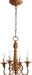 Quorum - 6006-4-94 - Four Light Chandelier - Salento - French Umber