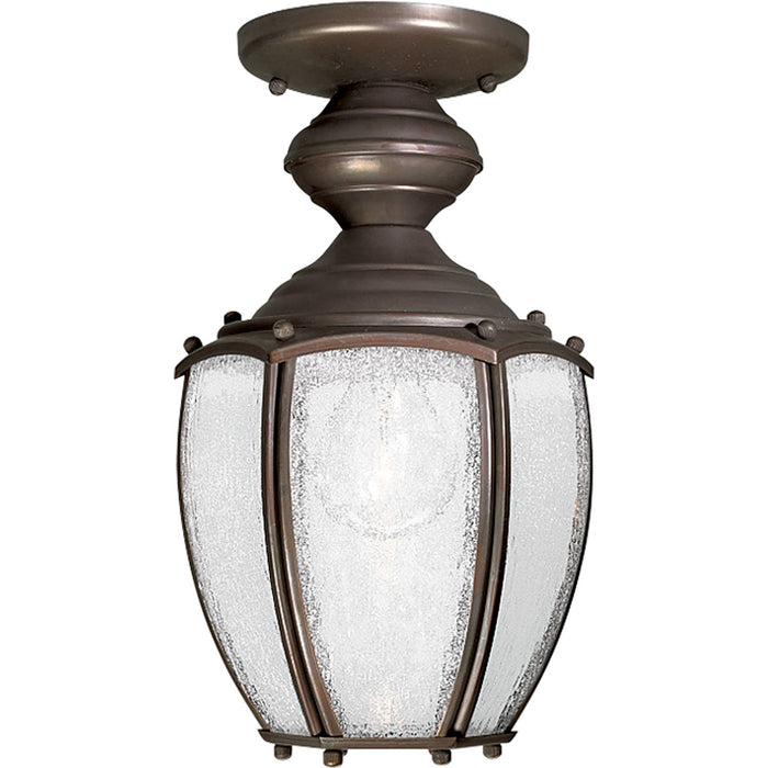 One Light Lantern from the Roman Coach collection in Antique Bronze finish