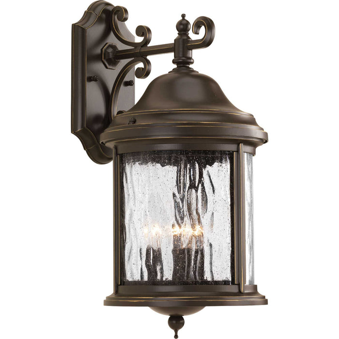 Progress Lighting - P5650-20 - Three Light Large Wall Lantern - Ashmore - Antique Bronze