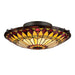 Quoizel - TF1400SVB - Two Light Flush Mount - West End - Vintage Bronze