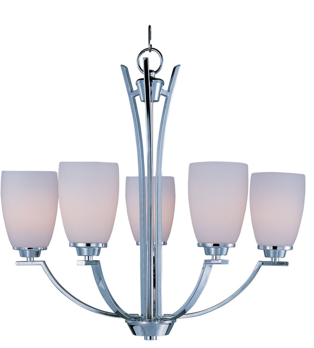 Maxim - 20025SWPC - Five Light Chandelier - Rocco - Polished Chrome