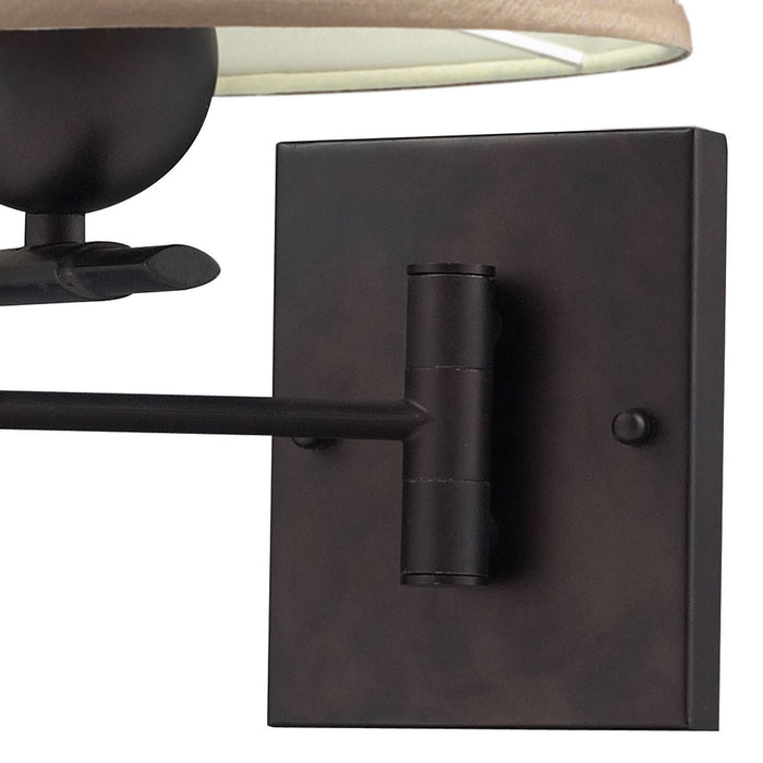 LED Wall Sconce from the Swingarms collection in Aged Bronze finish