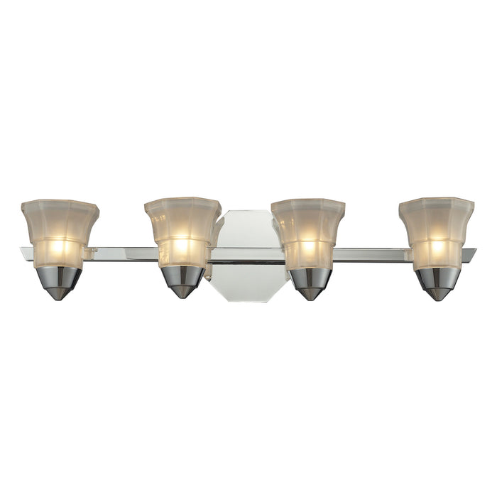 ELK Home - 11393/4 - Four Light Vanity - Deco - Polished Chrome