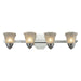 ELK Home - 11393/4 - Four Light Vanity - Deco - Polished Chrome