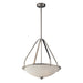 ELK Home - 17144/3 - Three Light Pendant - Mayfield - Brushed Nickel