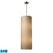 ELK Home - 20160/4-LED - LED Mini Pendant - Fabric Cylinders - Satin Nickel