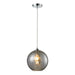 ELK Home - 31380/1SMK - One Light Mini Pendant - Watersphere - Polished Chrome