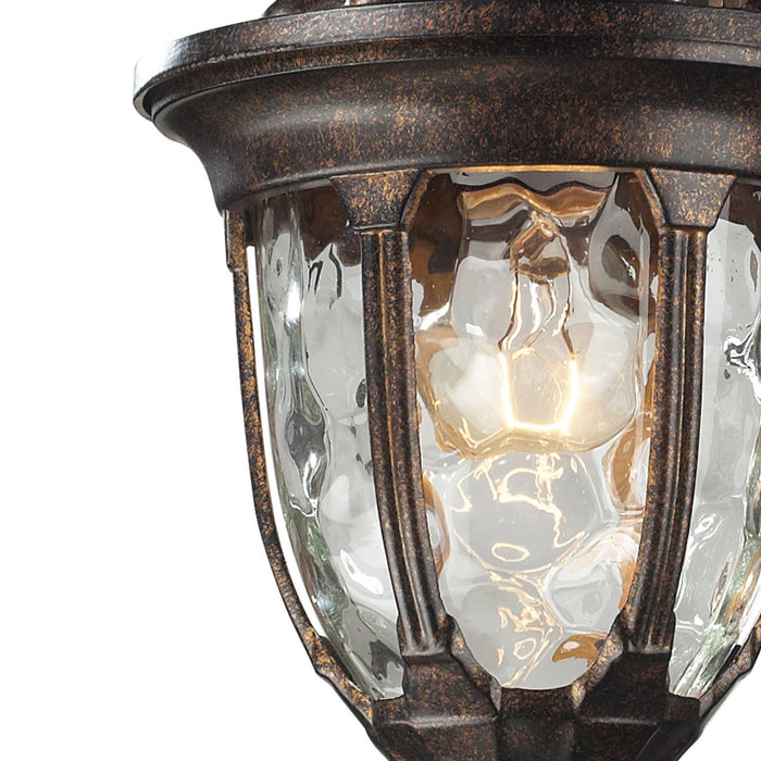 One Light Wall Sconce from the Glendale collection in Regal Bronze finish