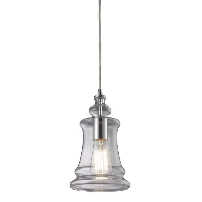 ELK Home - 60052-1 - One Light Mini Pendant - Menlow Park - Polished Chrome