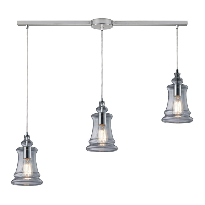 ELK Home - 60052-3L - Three Light Pendant - Menlow Park - Polished Chrome