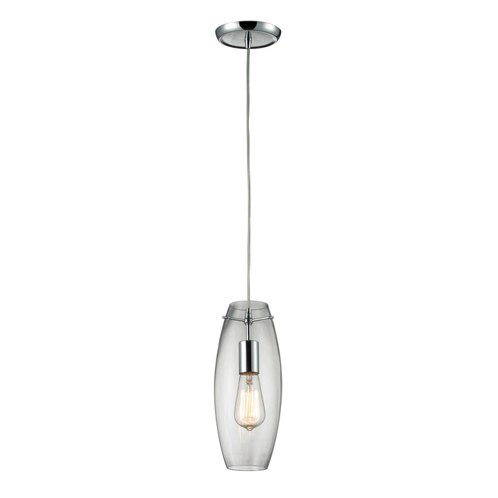 ELK Home - 60054-1 - One Light Mini Pendant - Menlow Park - Polished Chrome