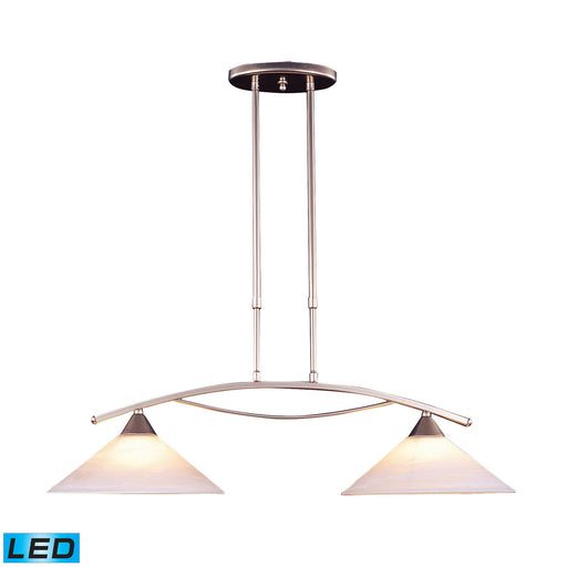 ELK Home - 6501/2-LED - LED Island Pendant - Elysburg - Satin Nickel