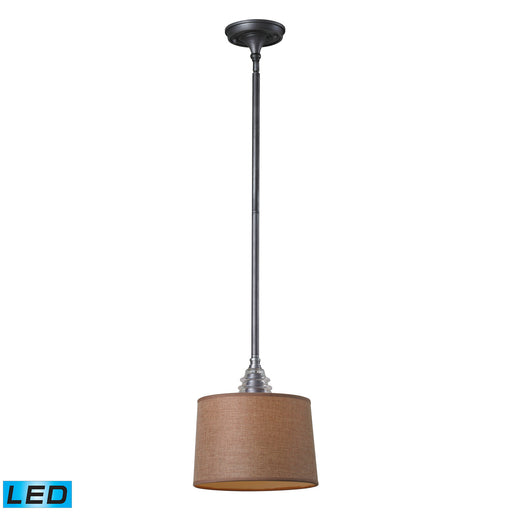 ELK Home - 66829-1-LED - LED Mini Pendant - Insulator Glass - Weathered Zinc